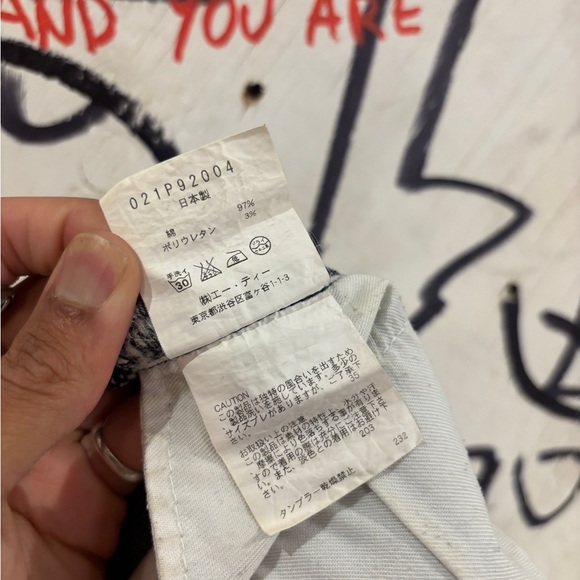 Vintage Atsuro Tayama Bleach Wash Flared Bootcut Jeans - Picture 11 of 11